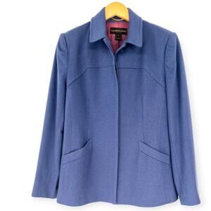 Classiques Entier | XS | Cashmere Lambswool Jacket Blazer Jacket Women's Blue
